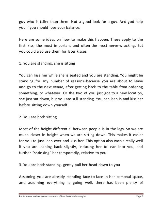 How To Go In For A Kiss With A Girl How To Go In For A Kiss With A Girl